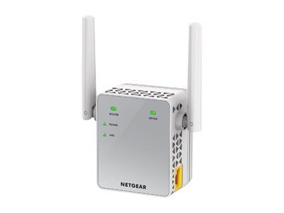 Netgear EX3700 - Essentials Edition - rekkeviddeutvider for Wi-Fi - Wi-Fi - Dobbeltbånd (EX3700-100PES)