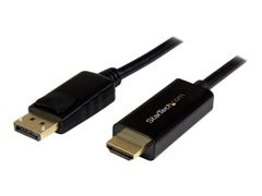 StarTech 3 ft (1 m) DisplayPort to HDMI Adapter Cable - 4K DisplayPort to HDMI Converter Cable - Computer Monitor Cable (DP2HDMM1MB) - adapterkabel - DisplayPort / HDMI - 1 m