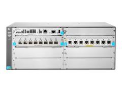Hewlett Packard Enterprise HPE Aruba 5406R 8-port 1/2.5/5/10GBASE-T PoE+ / 8-port SFP+ (No PSU) v3 zl2 - switch - 16 porter - Styrt - rackmonterbar