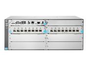 Hewlett Packard Enterprise HPE Aruba 5406R 16-port SFP+ (No PSU) v3 zl2 - switch - 16 porter - Styrt - rackmonterbar (JL095A)