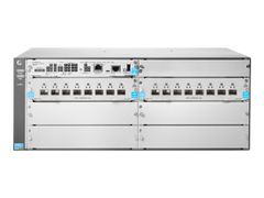 Hewlett Packard Enterprise HPE Aruba 5406R 16-port SFP+ (No PSU) v3 zl2 - switch - 16 porter - Styrt - rackmonterbar