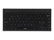 Deltaco TB-630 mini - Tastatur - bakgrunnsbelyst - Bluetooth - Nordisk - svart (TB-630)
