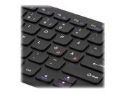 Deltaco TB-632 mini - Tastatur - trådløs - Nordisk - svart (TB-632)