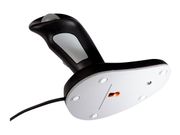 3M Ergonomic Mouse EM500GPL Large - Mus - høyrehendt - optisk - 3 knapper - kablet - PS/2, USB - svart (EM500GPL)