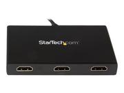 StarTech 3-Port Multi Monitor Adapter, DisplayPort 1.2 to HDMI MST Hub, Triple 1080p HDMI Monitor, Video Splitter for Extended Desktop Mode on Windows PCs Only, DP to 3x HDMI MST Hub - Multi Stream Transport ( (MSTDP123HD)