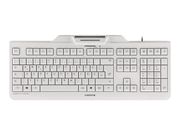 Cherry KC 1000 SC - tastatur - Tysk - blekgrå (JK-A0100DE-0)