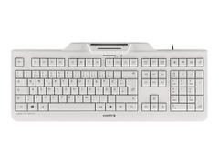 Cherry KC 1000 SC - tastatur - Pan Nordic - blekgrå