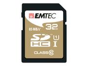 EMTEC Gold+ - flashminnekort - 32 GB - SDHC (ECMSD32GHC10GP)