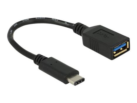 Delock USB type C-adapter - USB-type A til 24 pin USB-C - 15 cm (65634)