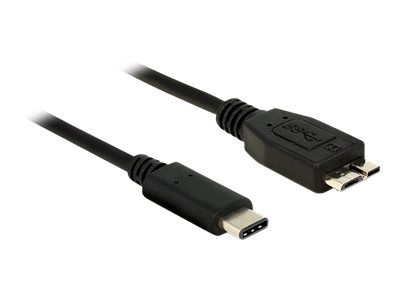Delock USB type C-kabel - Micro-USB Type B til 24 pin USB-C - 1 m (83677)