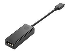 HP Ekstern videoadapter - USB-C - DisplayPort - for Elite x2; EliteBook x360; EliteDesk 800 G5; Mobile Thin Client mt45; ZBook 15 G6, 17 G6