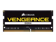 Corsair Vengeance - DDR4 - 16 GB: 2 x 8 GB - SO DIMM 260-pin - 2400 MHz / PC4-19200 - CL16 - 1.2 V - ikke-bufret - ikke-ECC (CMSX16GX4M2A2400C16)