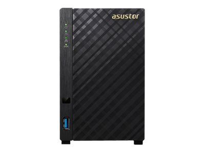 Asustor AS3102T - NAS-server - 2 brønner - SATA 6Gb/s - RAID 0, 1, 5, 6, 10, JBOD - RAM 2 GB - Gigabit Ethernet - iSCSI (AS3102T)