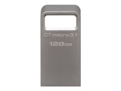 Kingston DataTraveler Micro 3.1 - USB-flashstasjon - 128 GB