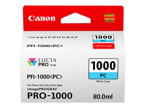 Canon PFI-1000 PC - fotocyan - original - blekkbeholder (0550C001)