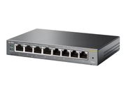 TP-Link Easy Smart TL-SG108PE - Switch - smart - 4 x 10/ 100/ 1000 (4 PoE) + 4 x 10/ 100/ 1000 - stasjonær - PoE (55 W) (TL-SG108PE)