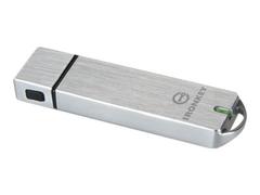 Kingston IronKey Basic S1000 - USB-flashstasjon - 128 GB - TAA-samsvar