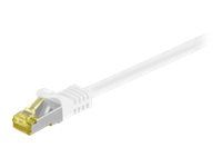 MicroConnect nettverkskabel - 50 cm - hvit (SFTP7005W)