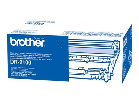 Brother DR-2100 - Trommelsett - for Brother DCP-7030, 7040, 7045, HL-2140, 2150, 2170, MFC-7320, 7440, 7840; Justio DCP-7040 (DR2100)