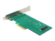 DELOCK PCI Express x4 Card > 1 x internal NVMe M.2 - Diskkontroller - M.2 Card - PCIe 3.0 x4 (89472)