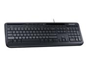 Microsoft Wired Desktop 600 for Business - tastatur- og mussett - Nordisk - svart (3J2-00011)