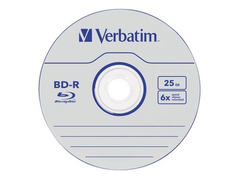 Verbatim DataLife - BD-R x 50 - 25 GB - lagringsmedier (43838)
