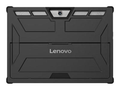 Lenovo Baksidedeksel for nettbrett - robust - svart - 10" (ZG38C01104)