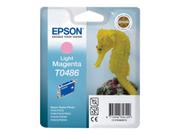 Epson T0486 - lys magenta - original - blekkpatron (C13T048640)
