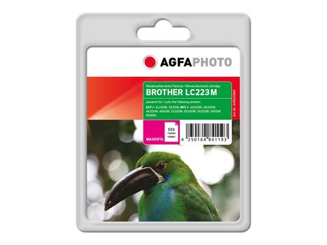 AGFAPHOTO magenta - kompatibel - blekkpatron (alternativ for: Brother LC-223M) (APB223MD)