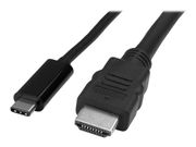StarTech USB C to HDMI Cable - 3 ft / 1m - USB-C to HDMI 4K 30Hz - USB Type C to HDMI - Computer Monitor Cable (CDP2HDMM1MB) - ekstern videoadapter (CDP2HDMM1MB)