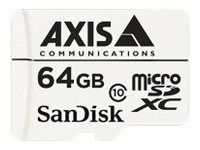 AXIS Surveillance - flashminnekort - 64 GB - microSDXC (5801-961)