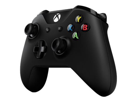 Microsoft Xbox Wireless Controller - Håndkonsoll - trådløs - Bluetooth - svart - for PC, Microsoft Xbox One, Microsoft Xbox One S (6CL-00002)