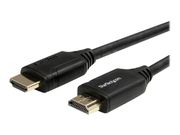 StarTech StarTech.com Premium Certified High Speed HDMI 2.0 Cable with Ethernet - 10ft 3m - Ultra HD 4K 60Hz - 10 feet HDMI Male to Male Cord - 30AWG (HDMM3MP) - HDMI-kabel med Ethernet - 3 m (HDMM3MP)