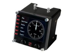 Logitech Saitek Pro Flight Instrument Panel - instrumentpanel for flyvningssimulator - kablet