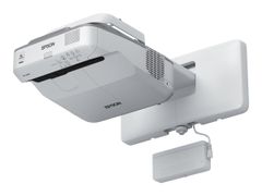 Epson EB-695Wi - 3 LCD-projektor - LAN - grå, hvit
