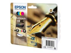 Epson 16XL Multipack - 4-pack - XL - svart, gul, cyan, magenta - original - blekkpatron