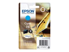Epson 16 - cyan - original - blekkpatron