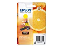 Epson 33XL - XL - gul - original - blekkpatron