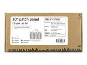 Deltaco 10-PATCH15 - koblingspanel - 10" (10-PATCH15)