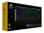 Corsair Gaming K95 RGB PLATINUM Mechanical - tastatur - USA - svart Inn-enhet (CH-9127014-NA)
