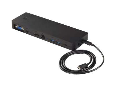 Fujitsu Portreplikator - USB-C - VGA, HDMI, DP - 90 watt - med 90W AC Adaptor - for LIFEBOOK E459, E559, S938, T937, T938, U727, U729, U747, U757, U759, U939, U939x (S26391-F1667-L100)