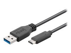MicroConnect USB-kabel - USB-type A (hann) til USB-C (hann) - USB 3.1 Gen 1 - 2 m - svart