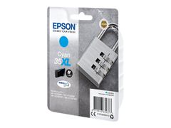 Epson 35XL - XL - cyan - original - blekkpatron
