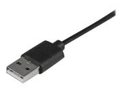 StarTech 0.5m USB C to USB A Cable - M/M - USB 2.0 - USB-kabel - USB (hann) til USB-C (hann) - USB 2.0 - 50 cm - svart (USB2AC50CM)