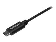 StarTech 0.5m USB C to USB A Cable - M/M - USB 2.0 - USB-kabel - USB (hann) til USB-C (hann) - USB 2.0 - 50 cm - svart (USB2AC50CM)