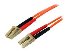 StarTech 10m Fiber Optic Cable - Multimode Duplex 50/125 - LSZH - LC/LC - koblingskabel - 10 m - oransje