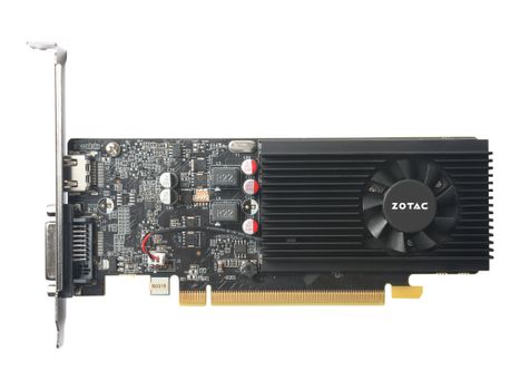 ZOTAC GeForce GT 1030 - grafikkort - GF GT 1030 - 2 GB (ZT-P10300A-10L)