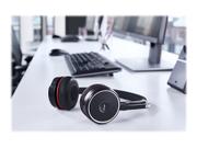 Jabra Evolve 75 MS Stereo - Hodesett - on-ear - Bluetooth - trådløs - aktiv støydemping - USB (7599-832-109)