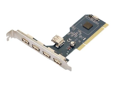 MicroConnect USB-adapter - PCI - USB 2.0 x 5 (MC-USB-NEC2.0)