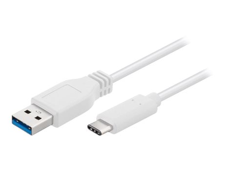 MicroConnect USB type C-kabel - USB-type A til 24 pin USB-C - 20 cm (USB3.1CA02W)